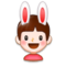 Men With Bunny Ears Partying emoji on Samsung